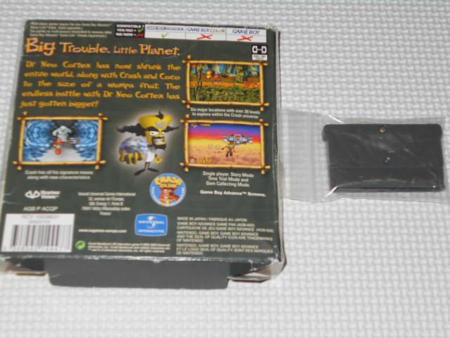 GBA★CRASH BANDICOOT XS 海外版(国内本体動作可能) < ゲーム本体/ソフト  GBA★CRASH BANDICOOT XS 海外版(国内本体動作可能) < ゲーム本体/ソフトの