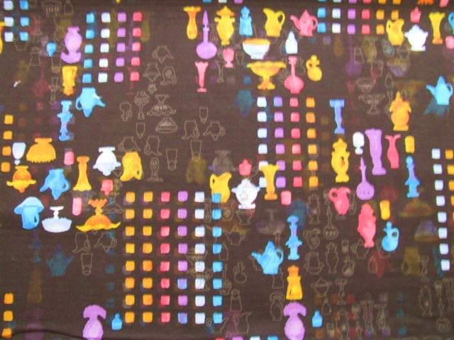 茶色地 花瓶柄 50×110 < ペット/手芸/園芸  茶色地 花瓶柄 50×110  < ペット/手芸/園芸の