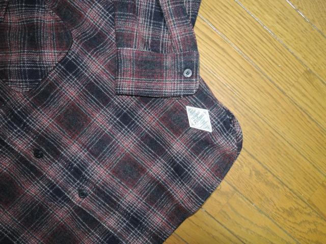 THE CRIMIE クライミー チェック ネルシャツ M 長袖 厚手 < ブランド  THE CRIMIE クライミー チェック ネルシャツ M 長袖 厚手 < ブランドの