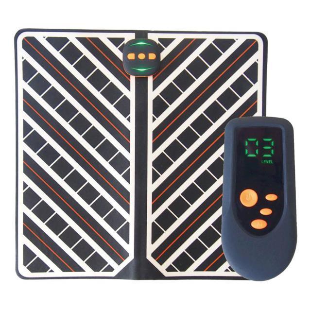 EMS フットマット リモコン付き マッサージ 筋肉 足 裏 スタイル マット 筋トレ 脚 乗せるだけ < 家電/AV  EMS フットマット リモコン付き マッサージ 筋肉 足 裏 スタイル マット 筋トレ 脚 乗せるだけ < 家電/AVの