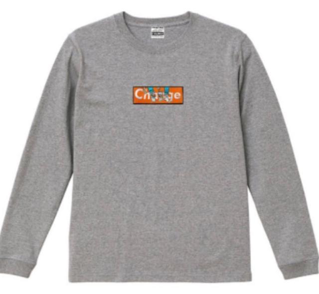 即完!!Change☆BOXLOGO 2015 L/S TOP (Grey)☆ < 男性ファッション  即完!!Change☆BOXLOGO 2015 L/S TOP (Grey)☆  < 男性ファッションの