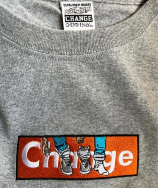 即完!!Change☆BOXLOGO 2015 L/S TOP (Grey)☆ < 男性ファッション  即完!!Change☆BOXLOGO 2015 L/S TOP (Grey)☆ < 男性ファッションの