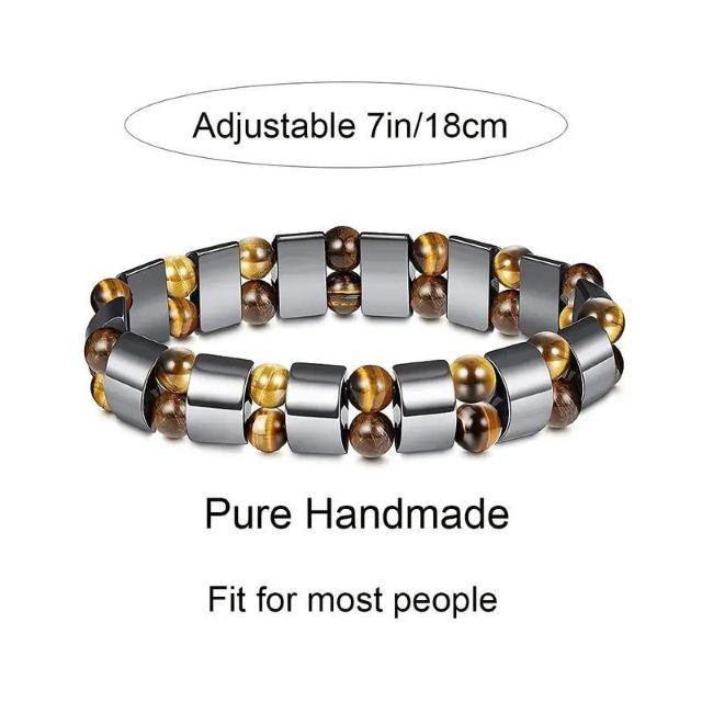 残1点★超お買い得490円★【人気】高級ファッション クリエーティブ カジュアル ヘマタイト ブレスレット カラフル フリーサイズ < 女性アクセサリー/時計  残1点★超お買い得490円★【人気】高級ファッション クリエーティブ カジュアル ヘマタイト ブレスレット カラフル フリーサイズ < 女性アクセサリー/時計の