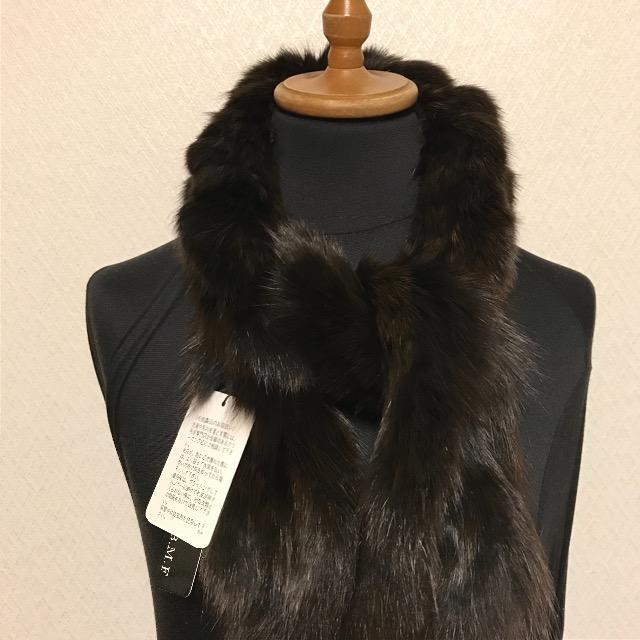 未使用 セーブル マフラー < 女性ファッション  未使用 セーブル マフラー < 女性ファッションの
