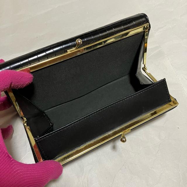 【Legato Largo / レガートラルゴ】 クロコ柄 / がま口 長財布 < 女性ファッション 【Legato Largo / レガートラルゴ】 クロコ柄 / がま口 長財布 < 女性ファッションの