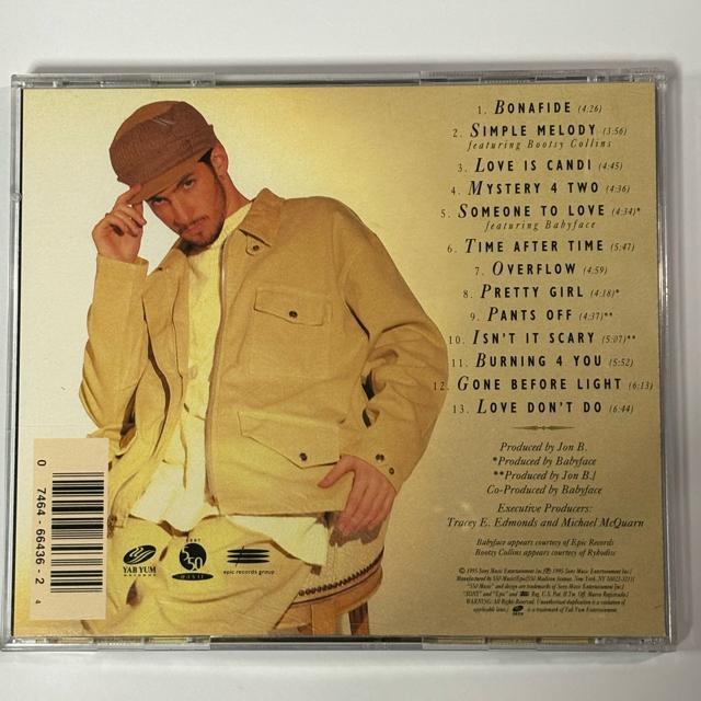 JON B / Bonafied  CD/DVD/rfI 