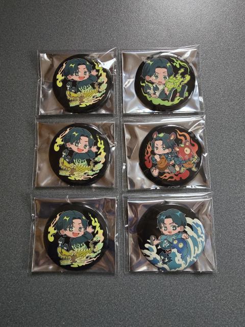 Gero Live Tour 2025 百鬼夜行 缶バッジ 6個セット < タレントグッズ Gero Live Tour 2025 百鬼夜行 缶バッジ 6個セット < タレントグッズの