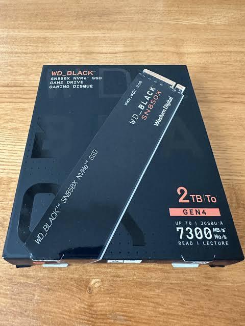WD_Black SN850X NVMe SSD WDS200T2X0E < PC本体/周辺機器 WD_Black SN850X NVMe SSD WDS200T2X0E < PC本体/周辺機器の