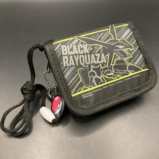 即決 ポケットモンスター ブラックレックウザ ウォレット 二つ折り財布 < アニメ/コミック/キャラクター 即決 ポケットモンスター ブラックレックウザ ウォレット 二つ折り財布 < アニメ/コミック/キャラクターの