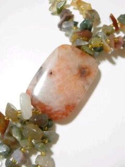 エスニック.豪華.ゴージャス♪天然石マルチビーズ ロングネックレス < 女性アクセサリー/時計 エスニック.豪華.ゴージャス♪天然石マルチビーズ ロングネックレス < 女性アクセサリー/時計の