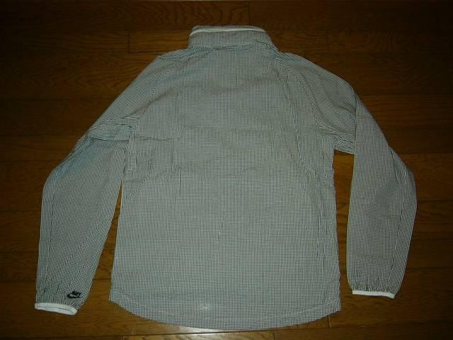 新品NSWチェック柄ジップシャツジャケットL黒白薄手NIKEナイキHF < ブランド 新品NSWチェック柄ジップシャツジャケットL黒白薄手NIKEナイキHF < ブランドの