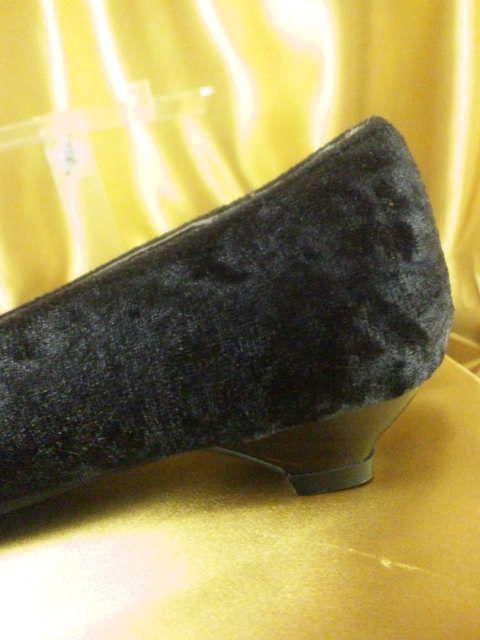 ★可愛い(^O^)★リボン&レース★パンプス★S★黒★ < 女性ファッション  ★可愛い(^O^)★リボン&レース★パンプス★S★黒★ < 女性ファッションの