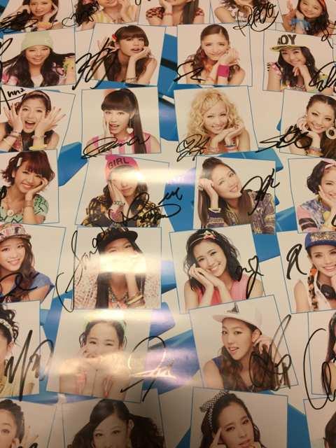 E-girls☆ごめキス☆メンバー直筆サイン入りポスター(^。^) < タレントグッズ E-girls☆ごめキス☆メンバー直筆サイン入りポスター(^。^) < タレントグッズの