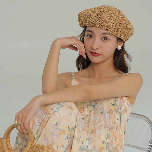 送料無料 新品 ベレー帽 麦わら帽子 レディース帽子 夏 < 女性ファッション  送料無料 新品 ベレー帽 麦わら帽子 レディース帽子 夏 < 女性ファッションの