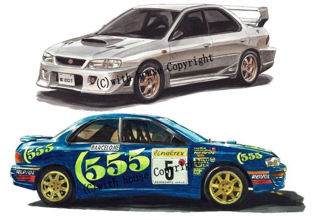 NC-1197スバル WRX STI限定版画サイン額装済作家平右ヱ門 < 自動車/バイク NC-1197スバル WRX STI限定版画サイン額装済作家平右ヱ門 < 自動車/バイク