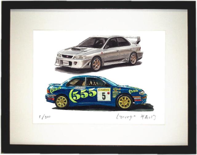 NC-1197スバル WRX STI限定版画サイン額装済作家平右ヱ門 < 自動車/バイク NC-1197スバル WRX STI限定版画サイン額装済作家平右ヱ門 < 自動車/バイク