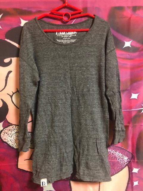 メンズ 七分袖 Tシャツ。グレーカラー。 < 男性ファッション  メンズ 七分袖 Tシャツ。グレーカラー。  < 男性ファッションの