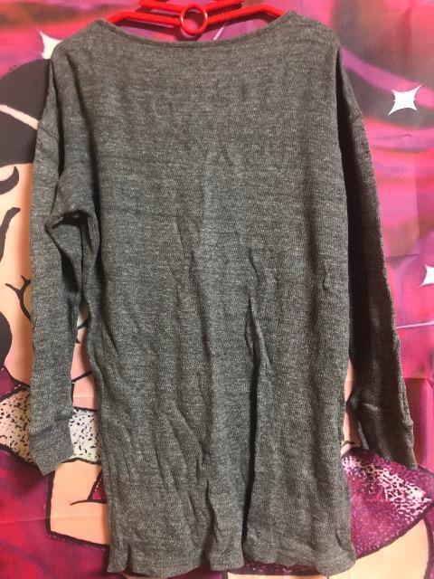 メンズ 七分袖 Tシャツ。グレーカラー。 < 男性ファッション  メンズ 七分袖 Tシャツ。グレーカラー。 < 男性ファッションの