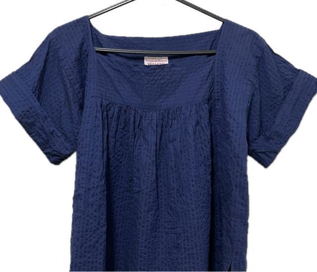 ヴィヴィアンウエストウッド コットン ワッフル生地 ボートネック 半袖トップス < ブランド ヴィヴィアンウエストウッド コットン ワッフル生地 ボートネック 半袖トップス < ブランドの