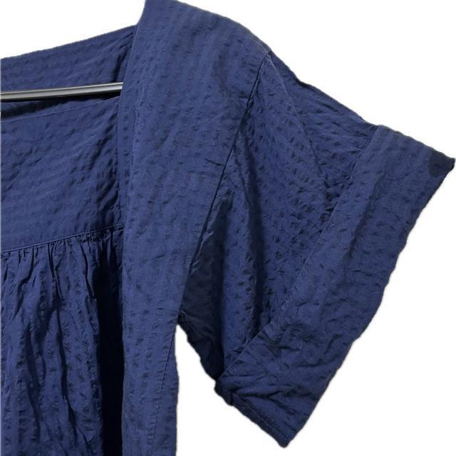 ヴィヴィアンウエストウッド コットン ワッフル生地 ボートネック 半袖トップス < ブランド ヴィヴィアンウエストウッド コットン ワッフル生地 ボートネック 半袖トップス < ブランドの