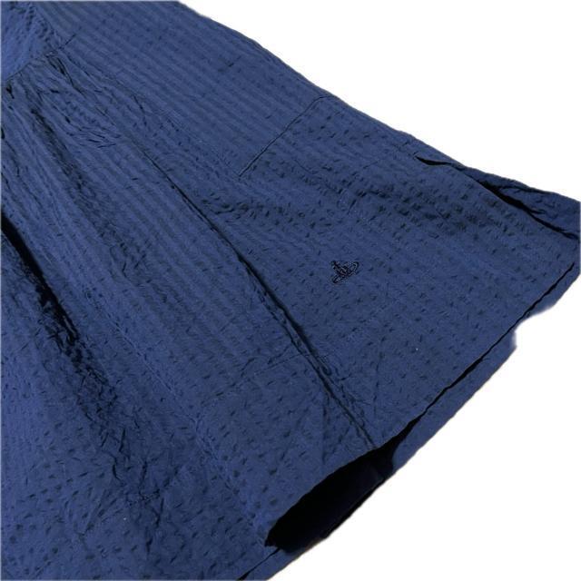 ヴィヴィアンウエストウッド コットン ワッフル生地 ボートネック 半袖トップス < ブランド ヴィヴィアンウエストウッド コットン ワッフル生地 ボートネック 半袖トップス < ブランドの