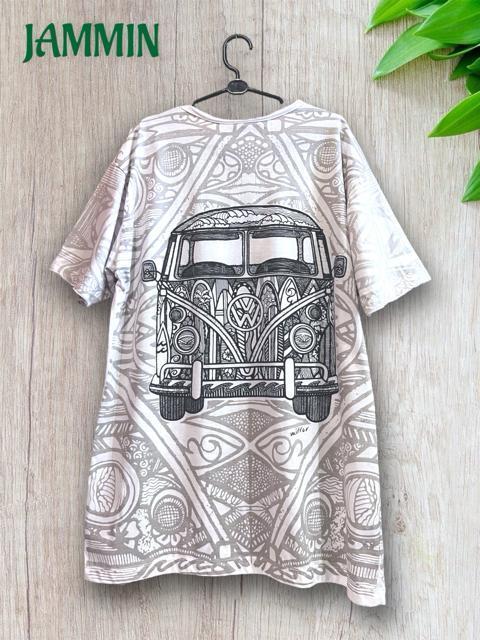 ヒッピーバスTシャツ 大きいサイズ アジアン ヒッピー アジアン サイケ ゆったり < 男性ファッション  ヒッピーバスTシャツ 大きいサイズ アジアン ヒッピー アジアン サイケ ゆったり < 男性ファッションの