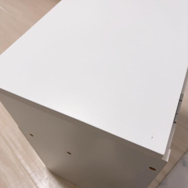 ◆コンパクトドレッサー◆ホワイト完成品★大容量!!着払いのみ < インテリア/ライフ  ◆コンパクトドレッサー◆ホワイト完成品★大容量!!着払いのみ < インテリア/ライフの