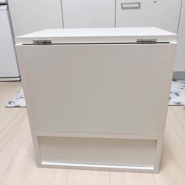 ◆コンパクトドレッサー◆ホワイト完成品★大容量!!着払いのみ < インテリア/ライフ  ◆コンパクトドレッサー◆ホワイト完成品★大容量!!着払いのみ < インテリア/ライフの