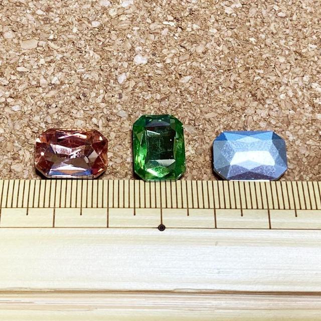 ガラスストーン14×10o16個長方形暖色系 < ペット/手芸/園芸 ガラスストーン14×10o16個長方形暖色系 < ペット/手芸/園芸の