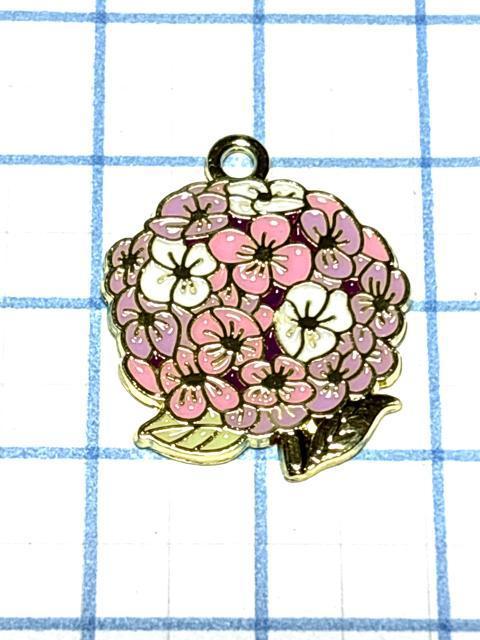 951 ピンクの紫陽花 1個 金属パーツ アクセサリーチャーム ハンドメイド材料 エナメル樹脂 < ペット/手芸/園芸 951 ピンクの紫陽花 1個 金属パーツ アクセサリーチャーム ハンドメイド材料 エナメル樹脂 < ペット/手芸/園芸の