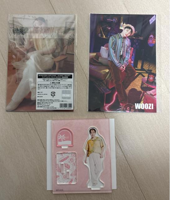 2022�����_���A�N�X�^�@�E�W SEVENTEEN CAFE �|�X�g�J�[�h�Z�b�g  �� �^�����g�O�b�Y�� 