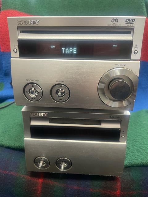 SONY HCD-SE9 / MDS-SE9 コンポ セット DVD MD NetMD < 家電/AV SONY HCD-SE9 / MDS-SE9 コンポ セット DVD MD NetMD < 家電/AVの
