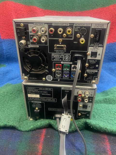 SONY HCD-SE9 / MDS-SE9 コンポ セット DVD MD NetMD < 家電/AV SONY HCD-SE9 / MDS-SE9 コンポ セット DVD MD NetMD < 家電/AVの