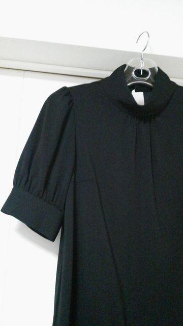 新品/プレミアムバイラストシーン/リボン付き/チュニック/黒 < 女性ファッション  新品/プレミアムバイラストシーン/リボン付き/チュニック/黒 < 女性ファッションの