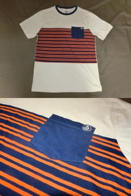 ボルコム【VOLCOM】ボーダー柄 ポケット付TシャツUS M < ブランド  ボルコム【VOLCOM】ボーダー柄 ポケット付TシャツUS M < ブランドの