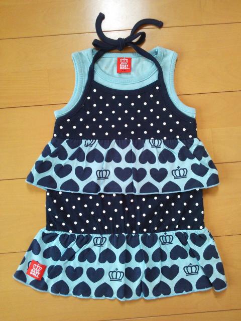 新品ワンピース100紺ベビドBABYDOLLベビードール < ブランド  新品ワンピース100紺ベビドBABYDOLLベビードール  < ブランドの