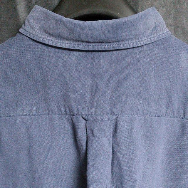 ユニクロ オックスフォードシャツ メンズ サイズL BLUE < 男性ファッション  ユニクロ オックスフォードシャツ メンズ サイズL BLUE < 男性ファッションの