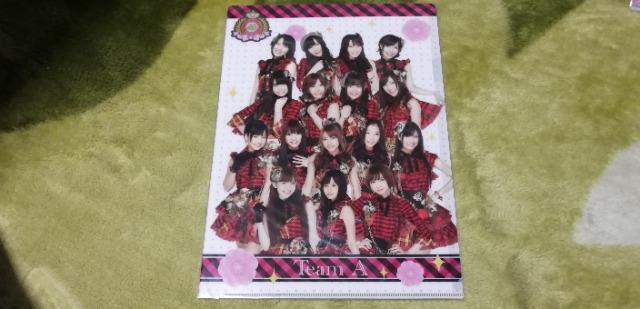 AKB48☆チームAクリアファイル 2枚セット! < タレントグッズ  AKB48☆チームAクリアファイル 2枚セット! < タレントグッズの