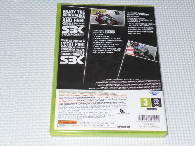 xbox360SBK X SUPERBIKE WORLD CHAMPIOMSHIP  Q[{/\tg 