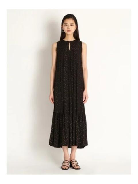 Lilybrownタックデザインジャガードワンピースリリーブラウンブラックドット黒 < ブランド Lilybrownタックデザインジャガードワンピースリリーブラウンブラックドット黒 < ブランドの