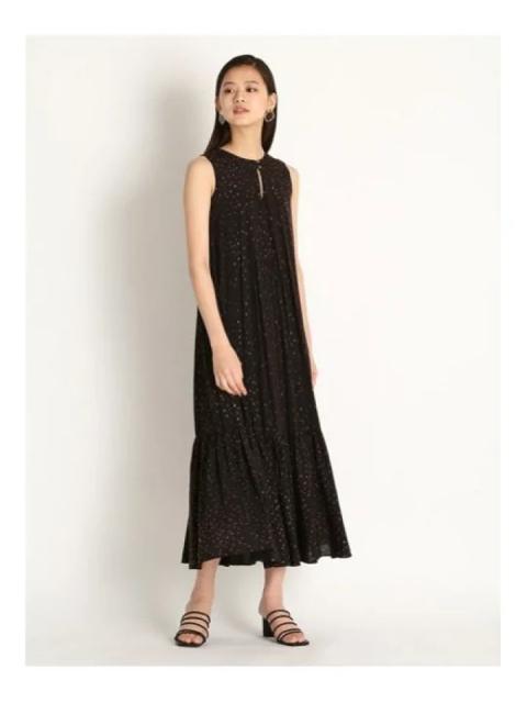 Lilybrownタックデザインジャガードワンピースリリーブラウンブラックドット黒 < ブランド Lilybrownタックデザインジャガードワンピースリリーブラウンブラックドット黒 < ブランドの