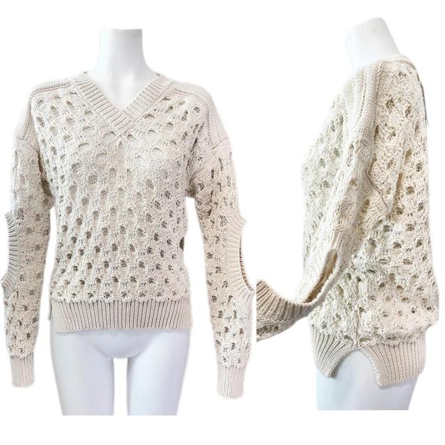 新品ステラマッカートニーSTELLA McCARTNEYレース編み綿ニットセ < ブランド 新品ステラマッカートニーSTELLA McCARTNEYレース編み綿ニットセ < ブランドの