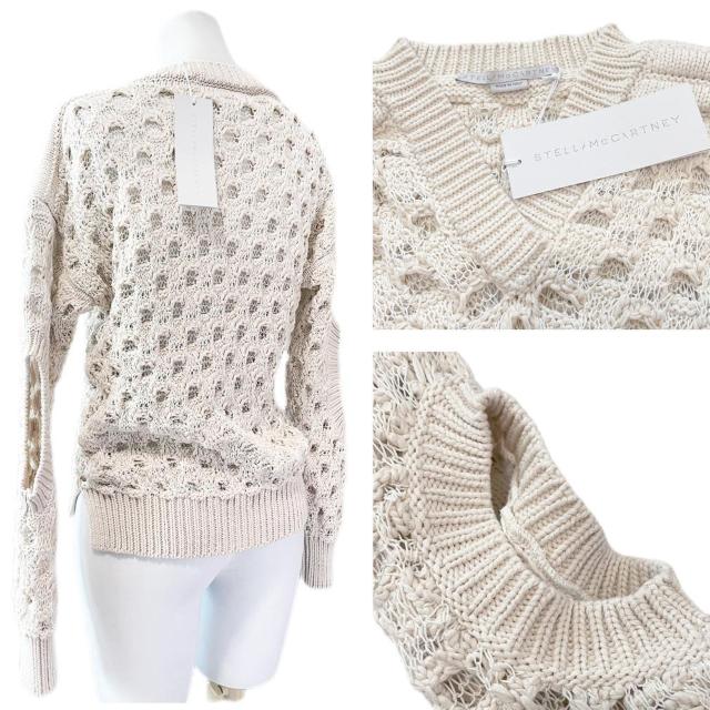 新品ステラマッカートニーSTELLA McCARTNEYレース編み綿ニットセ < ブランド 新品ステラマッカートニーSTELLA McCARTNEYレース編み綿ニットセ < ブランドの