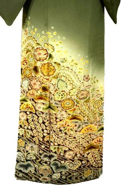 【最高峰】新品同様 慶長三年創業【十七代 京屋林蔵】3紋 比翼付 クリーニング済 色留袖 身丈163.5m 裄66cm T3315 < 女性ファッション  【最高峰】新品同様 慶長三年創業【十七代 京屋林蔵】3紋 比翼付 クリーニング済 色留袖 身丈163.5m 裄66cm T3315 < 女性ファッションの