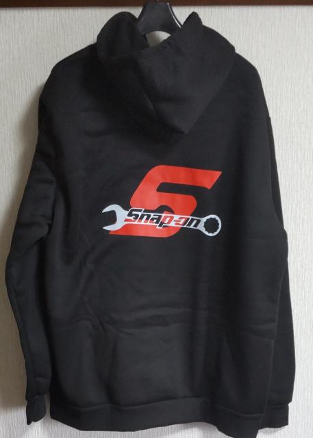 新品●フーディ● スナップオン●黒●L < 男性ファッション  新品●フーディ● スナップオン●黒●L < 男性ファッションの
