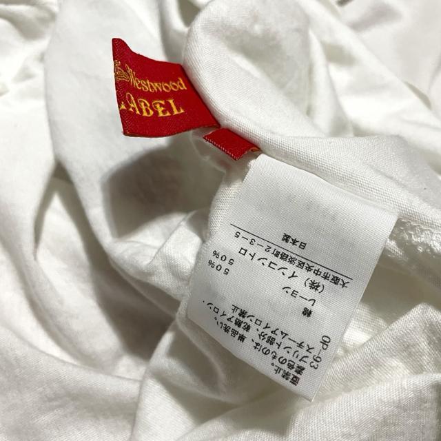 ヴィヴィアンウエストウッド ネックレス プリント 騙し絵 半袖 カットソー < ブランド ヴィヴィアンウエストウッド ネックレス プリント 騙し絵 半袖 カットソー < ブランドの