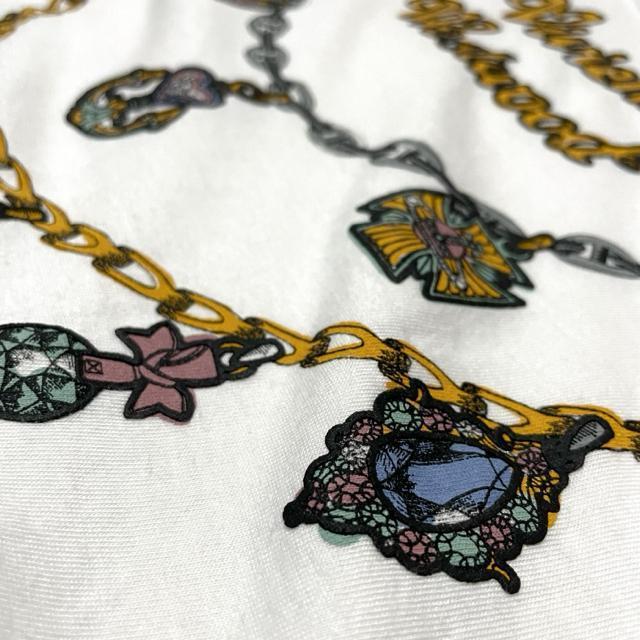 ヴィヴィアンウエストウッド ネックレス プリント 騙し絵 半袖 カットソー < ブランド ヴィヴィアンウエストウッド ネックレス プリント 騙し絵 半袖 カットソー < ブランドの