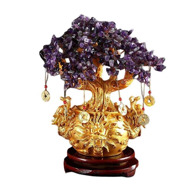 パワーストーン アメジスト 龍の黄金木 招財樹 風水 置物 財運 開運祈願樹 < インテリア/ライフ パワーストーン アメジスト 龍の黄金木 招財樹 風水 置物 財運 開運祈願樹 < インテリア/ライフの