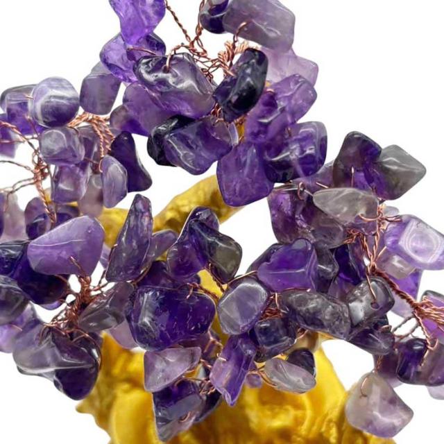 パワーストーン アメジスト 龍の黄金木 招財樹 風水 置物 財運 開運祈願樹 < インテリア/ライフ パワーストーン アメジスト 龍の黄金木 招財樹 風水 置物 財運 開運祈願樹 < インテリア/ライフの