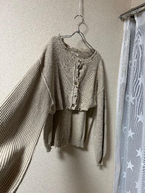 新品タグ付きCepo★ダメージニットセットアップ < ブランド 新品タグ付きCepo★ダメージニットセットアップ < ブランドの